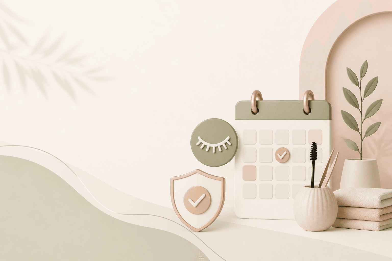 Illustration for an article about lash fill policy